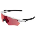 Oakley Youth Boys OJ9001 Radar EV XS Path Shield Sunglasses, Polished White/Prizm Field, 31 mm