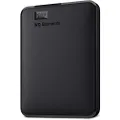 Western Digital WDBUZG0010BBK-WESN Elements Portable External Hard Drive USB 3.0, Black, 1TB