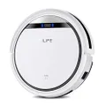 ILIFE V3s Pro Robot Vacuum Cleaner, Tangle-free Suction, Slim, Automatic Self-Charging Robotic Vacuum Cleaner, Daily Schedule Cleaning, Ideal For Pet Hair，Hard Floor and Low Pile Carpet,Pearl White
