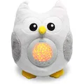 Baby Soother Cry Activated Sensor Toys Owl White Noise Sound Machine, Toddler Sleep Aid Night Light, Unique Baby Girl Gifts & Baby Boy Gifts, Woodland Baby Shower,Portable New Baby Gift Gender Neutral
