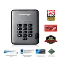 iStorage diskAshur PRO2 HDD 2TB Secure portable hard drive FIPS Level 2 certified - password protected, dust and water resistant, portable, military grade hardware encryption. IS-DAP2-256-2000-C-G