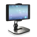 Tablet Stands and Holders Adjustable: Tablet Cell Phone Holder 360 Degree Swivel Angle Rotation for 4 to 11 inches Tab Phone iPad Samsung Galaxy Perfect POS Kitchen Bedside Office Table Reception