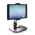 Tablet Stands and Holders Adjustable: Tablet Cell Phone Holder 360 Degree Swivel Angle Rotation for 4 to 11 inches Tab Phone iPad Samsung Galaxy Perfect POS Kitchen Bedside Office Table Reception