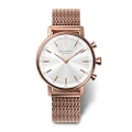 Kronaby Carat Unisex Analog Quartz Watch with Stainless Steel Gold Plated Bracelet S1400/1