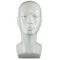 LIAMTU Male Wigs Display Mannequin Head Stand Model White