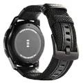 Maxjoy Nylon Smartwatch Replacement Strap for Galaxy Watch 3/Samsung Gear S3 Frontier/Classic (45mm/46mm, Black)