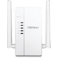 TRENDnet Wi-Fi Everywhere Powerline 1200 AV2 AC1200 Wireless Access Point, Dual-Band, 3 x Gigabit Ports, WiFi Clone, Cross Compatible with Powerline 600/500/200, TPL-430AP White
