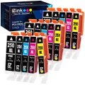 E-Z Ink (TM Compatible Ink Cartridges Replacement for Canon 250 251 XL PGI-250XL CLI-251XL to use with PIXMA MX922 MX920 IX6820 MG5520 MG7520 IP8720 MG6620 MG6320 MG7120 (15 Pack)