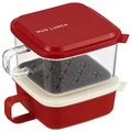 Oh SK LUNCH CHIME lunch box mug lunch box salad Red MSL-9