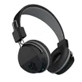 JLab Audio Neon Bluetooth Folding On-Ear Headphones | Wireless Headphones | 13 Hour Bluetooth Playtime | Noise Isolation | 40mm Neodymium Drivers | C3 Sound (Crystal Clear Clarity) | Black