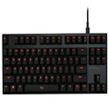 HyperX Alloy FPS Pro Tenkeyless Mechanical Gaming Keyboard, Cherry MX Red, Red LED (HX-KB4RD1-US/R1)