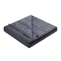 (150cm x 200cm,9.1kg, Dark Grey) - ZonLi Cool Weighted Stress Blanket (9.1kg for 170-100kg individual, 150cm x 200cm, Grey) for Adults Women, Men, Children Great for Insomnia, Autism, Stress and ...