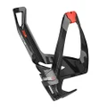 Elite Cannibal Xc Black Glossy Bottle Cage, Red Graphic