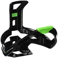 Elite Cannibal Xc Glossy Bottle Cage, Black/Green Graphic