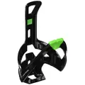 Elite Cannibal Xc Glossy Bottle Cage, Black/Green Graphic