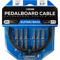 Boss BCK-12 Pedalboard Cable Kit - 12 Feet Cable, 12 Connectors