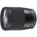 Sigma 402963 16mm f/1.4 DC DN Contemporary Lens for Micro Four Thirds, Black