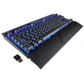 CORSAIR CS-CH-9145030-NA K63 Blue LED Wireless Mechanical Gaming Keyboard, Cherry MX Red,Black