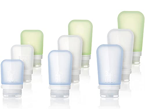 HUMANGEAR Gotoob+ 3 oz/89 ml, Clear/Green/Blue