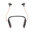 Poly Voyager 6200 UC - Bluetooth Dual-Ear (Stereo) Earbuds Neckband Headset - USB-A Compatible to connect to your PC Mac - Works with Teams, Zoom & more - Active Noise Canceling, Black (208748-01)