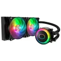 Cooler Master MasterLiquid ML240R Addressable RGB All-in-one CPU Liquid Cooler Dual Chamber Intel/AMD Support Cooling (MLX-D24M-A20PC-R1) 240mm