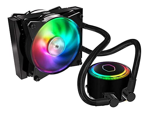 Cooler Master MasterLiquid ML120R Addressable RGB All-in-one CPU Liquid Cooler Dual Chamber INTEL/AMD Support Cooling (MLX-D12M-A20PC-R1)