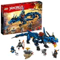 LEGO NINJAGO Masters of Spinjitzu: Stormbringer 70652 Ninja Toy Building Kit with Blue Dragon Model for Kids, Best Playset Gift for kIDS (493 Pieces) (Discontinued by Manufacturer)