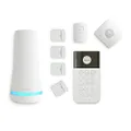 SimpliSafe 8 Piece Wireless Home Security System - Optional 24/7 Professional Monitoring - No Contract - Compatible with Alexa and Google Assistant, White