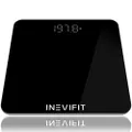 INEVIFIT Bathroom Scale, Highly Accurate Digital Bathroom Body Scale, Measures Weight for Multiple Users.