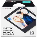 Fujifilm 16576532 Instax Square Black Frame Film, 10 Prints
