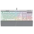 CORSAIR CS-CH-9109114-NA K70 RGB MK.2 SE Wired Mechanical Gaming Keyboard, Cherry MX Speed,White