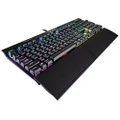 CORSAIR CH-9109011-NA K70 RGB MK.2 Mechanical Gaming Keyboard, RGB LED Backlit,Black
