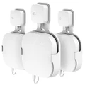 Wall Mount Holder for eero Home WiFi, The Simplest Wall Mount Holder Stand Bracket for eero Pro WiFi System Router No Messy Screws! (White(3 Pack)) …
