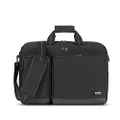SOLO Duane Hybrid Briefcase, Black, One Size