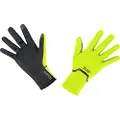 GORE WEAR Wear M Unisex Stretch Gloves Gore-TEX INFINIUM, L, Neon Yellow/Black