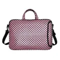 15.6-Inch Laptop Shoulder Carrying Bag Case Sleeve For 14" 15" 15.6 inch Macbook/Notebook/Ultrabook/Chromebook, Mermaid Scale (Pink)