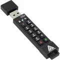 Apricorn Aegis Secure Key 3 NX 128GB 256-Bit Encrypted FIPS 140-2 Level 3 Validated Secure USB 3.0 Flash Drive, ASK3-NX-128GB, black