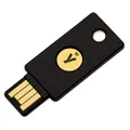 - YubiKey 5 NFC - USB-A - Two Factor Authentication Security Key - Black