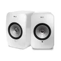 KEF SP3994AX LSX Wireless Bookshelf Speaker, White (1 Pair)