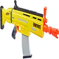 NERF Fortnite AR-L Elite Dart Blaster, Motorized Toy Blaster, 20 Official NERF Fortnite Elite Darts, Flip Up Sights, For Kids Ages 8 and up,Yellow