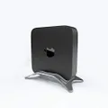 Alloy Desktop Stand for Mac Mini, Tinpec Aluminum Vertical Stands Holder with Anti-Slip Rubber Feet Compatible with Apple MAC Mini 2010-2018 (Space Gray)