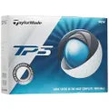 TaylorMade M7152701 TP5 Golf Balls (One Dozen) White Large