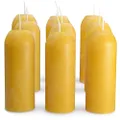UCO 12-Hour Natural Beeswax, Long-Burning Candles for UCO Candle Lanterns and Emergency Preparedness, 9-Pack