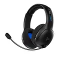 PDP Gaming LVL50 Wireless Stereo Headset with Noise Cancelling Microphone: Black - PS4