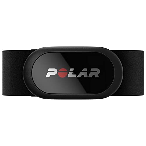 Polar H10 Heart Rate Monitor Chest Strap - ANT + Bluetooth, Waterproof HR Sensor for Men and Women, Black, M-XXL