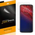 (6 Pack) Supershieldz for Motorola Moto Z4 Screen Protector, High Definition Clear Shield (PET)