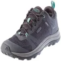 KEEN Women's Terradora 2 Waterproof Low Height Hiking Shoes, Steel Grey/Ocean Wave, 5