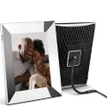 Nixplay 9.7 inch Smart Digital Photo Frame with WiFi and 2K Display (W10G) - Metal - Unlimited Cloud Photo Storage - Share Photos and Videos Instantly via Email or App - Preload Content