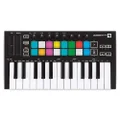 Novation Launchkey Mini [MK3] — Portable 25-Key, USB, MIDI Keyboard Controller with DAW Integration, Chord Mode, and Arpeggiator — for Music Production