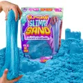 SLIMYSAND by Horizon Group USA, 3 Lbs of Stretchable, Expandable, Moldable Cloud Slime, Non Stick, Slimy Play Sand in A Resealable Bag, Blue- A Sensory Activity, Light Blue